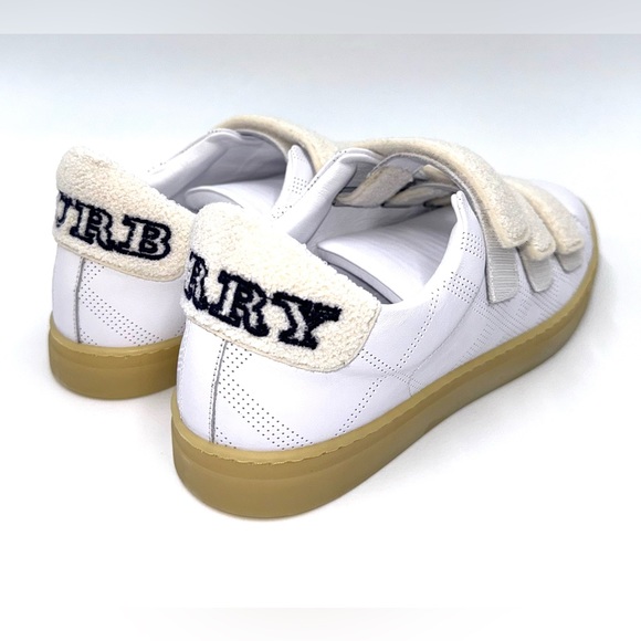 BURBERRY Perfect Storm Leather Sneakers - Picture 6 of 10